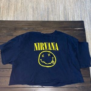 Nirvana crop top